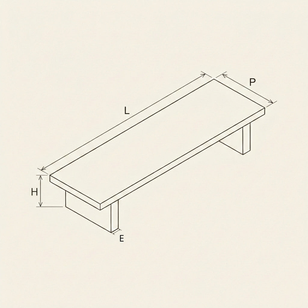 Schéma dimensions
